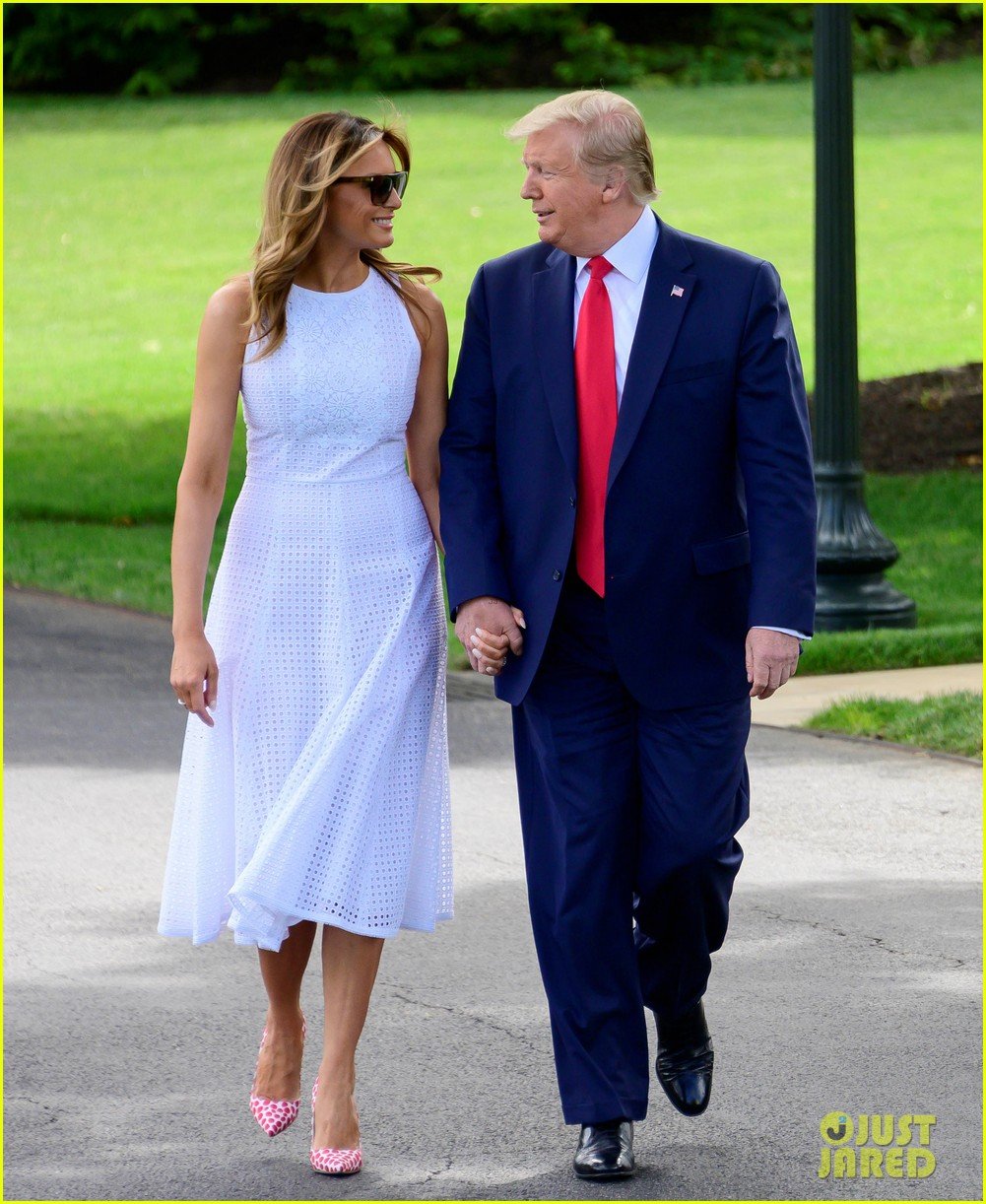 President Donald Trump &  Wife Melania Head to Florida to Announce 2020 ...